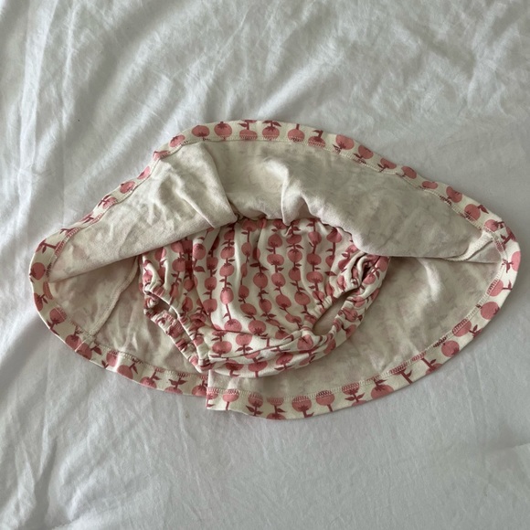 Kate Quinn Pink and Cream Organic Cotton Skort - Picture 2 of 3